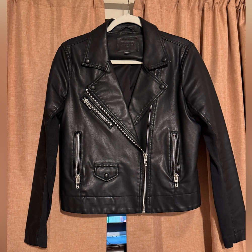 Blank NYC faux leather jacket